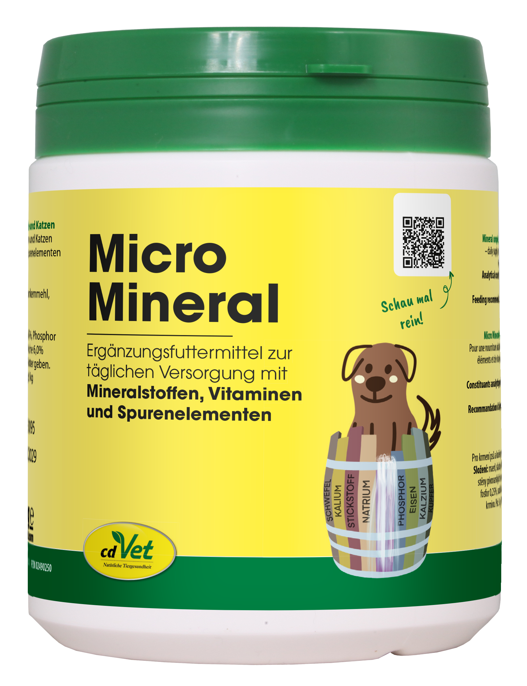 MicroMineral Hund & Katze 500 g