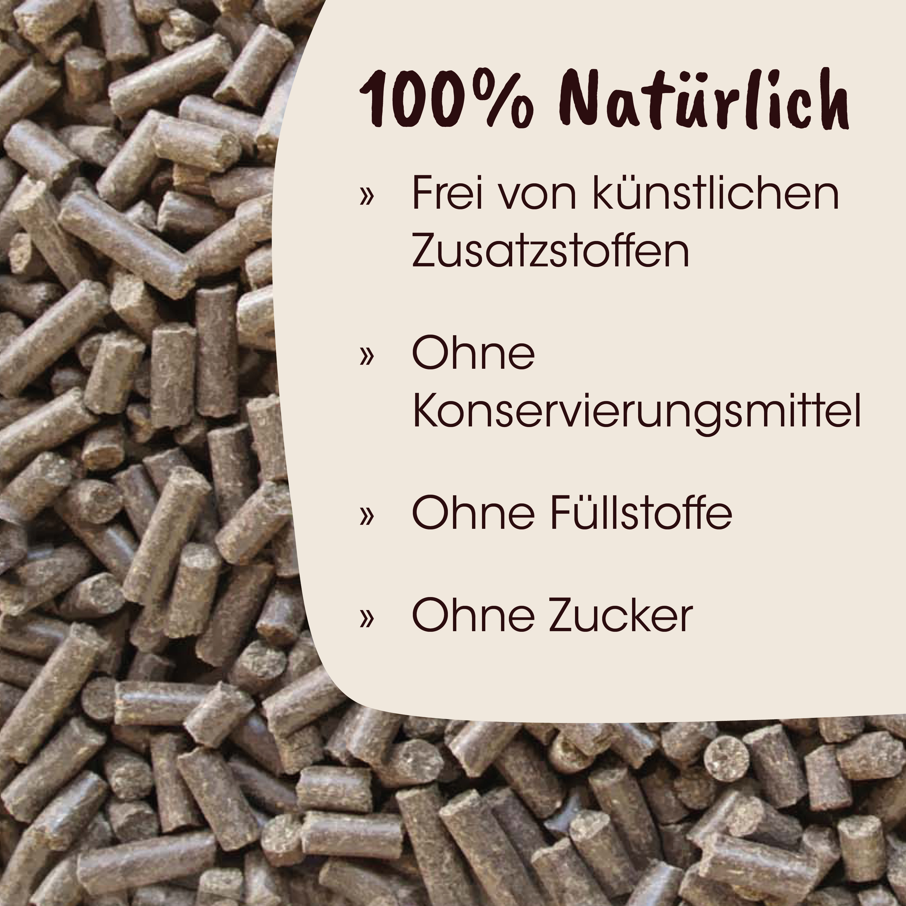 Kg Pellets, Kunststofffrei, Zuckerfrei, Naturprodukt, Hunde/Futterpellets