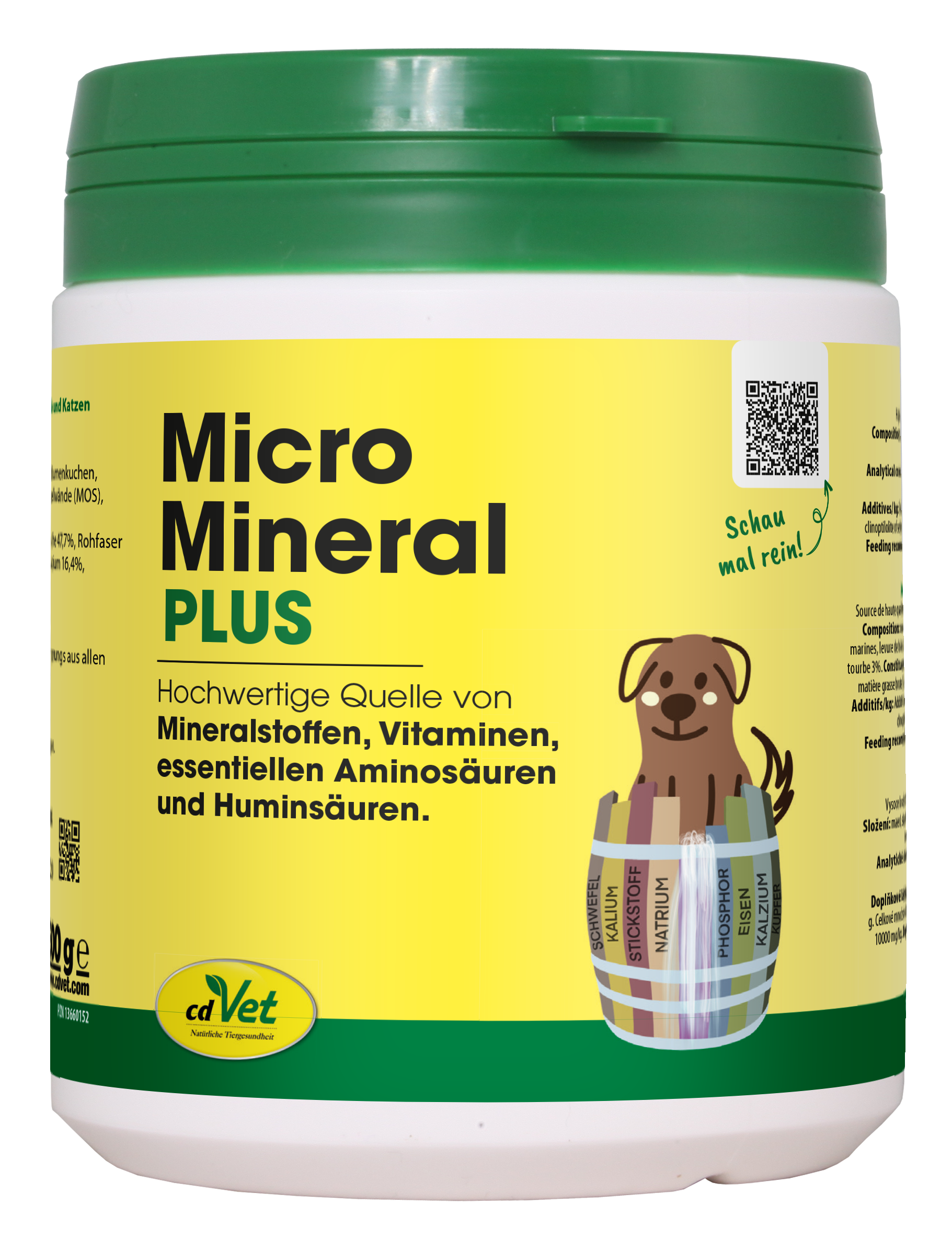 MicroMineral plus Hund & Katze 500 g