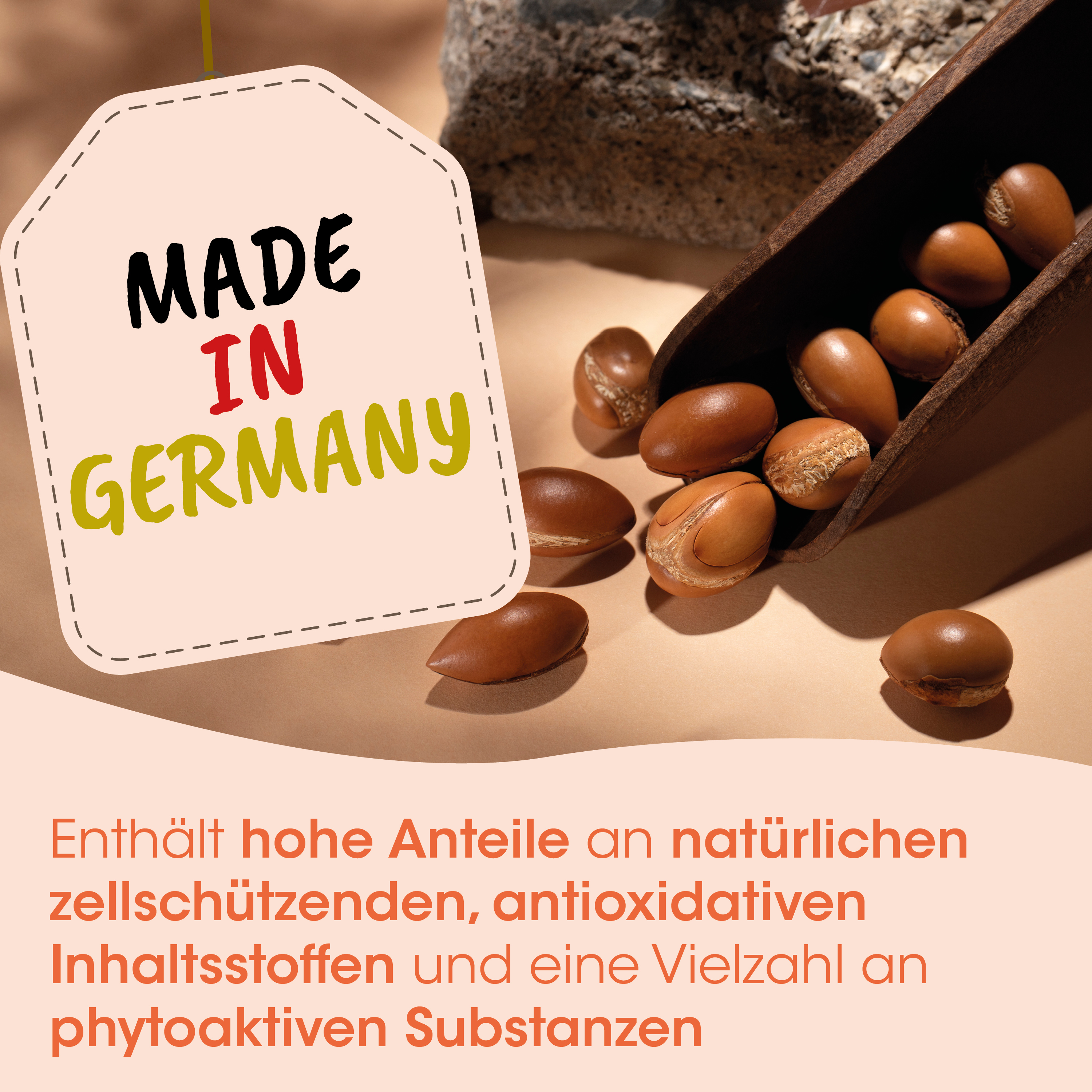 geröstet, Kaffee, Bohnen, Nüsse, Made in Germany