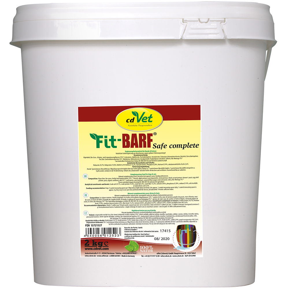 Hunde-Futter, Nassfutter, 2 kg, Fit-BARF, cdVet