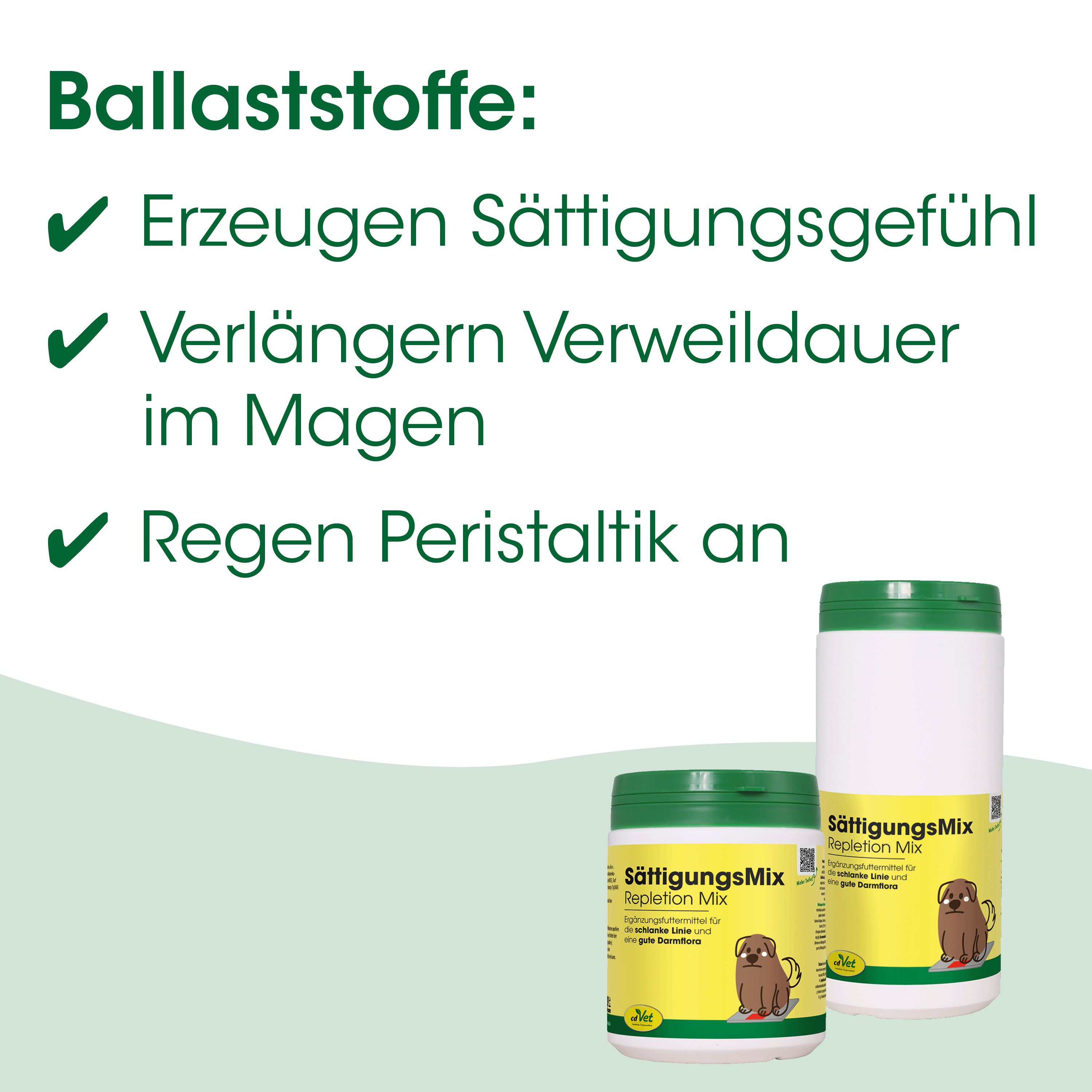 Ballaststoffe, Sättigungsgefühl, Magen, Reptilation Mix, Hundefutter Zusatz