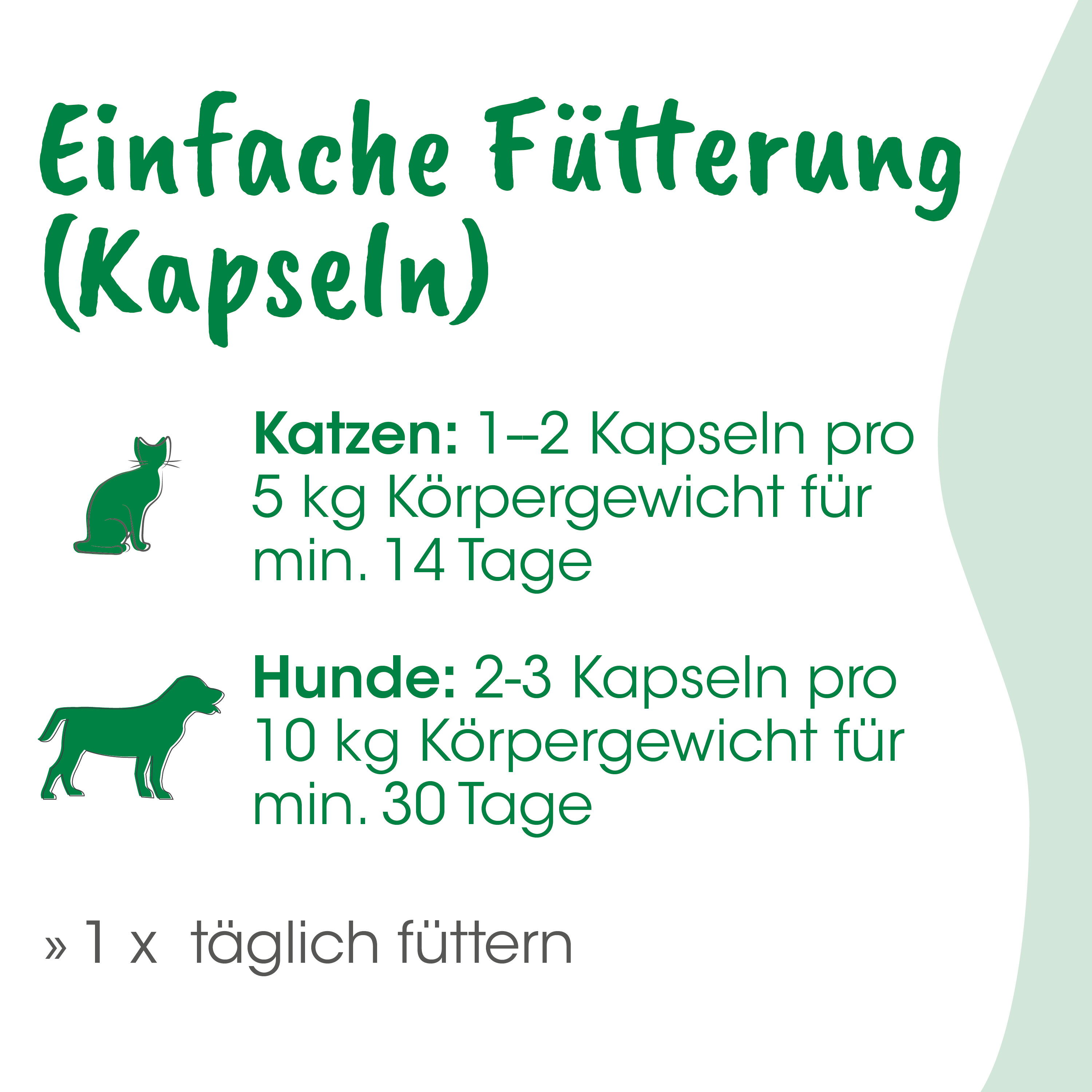 Katzenfutter, Kapseln, Tiernahrung, Hunde, Katzen