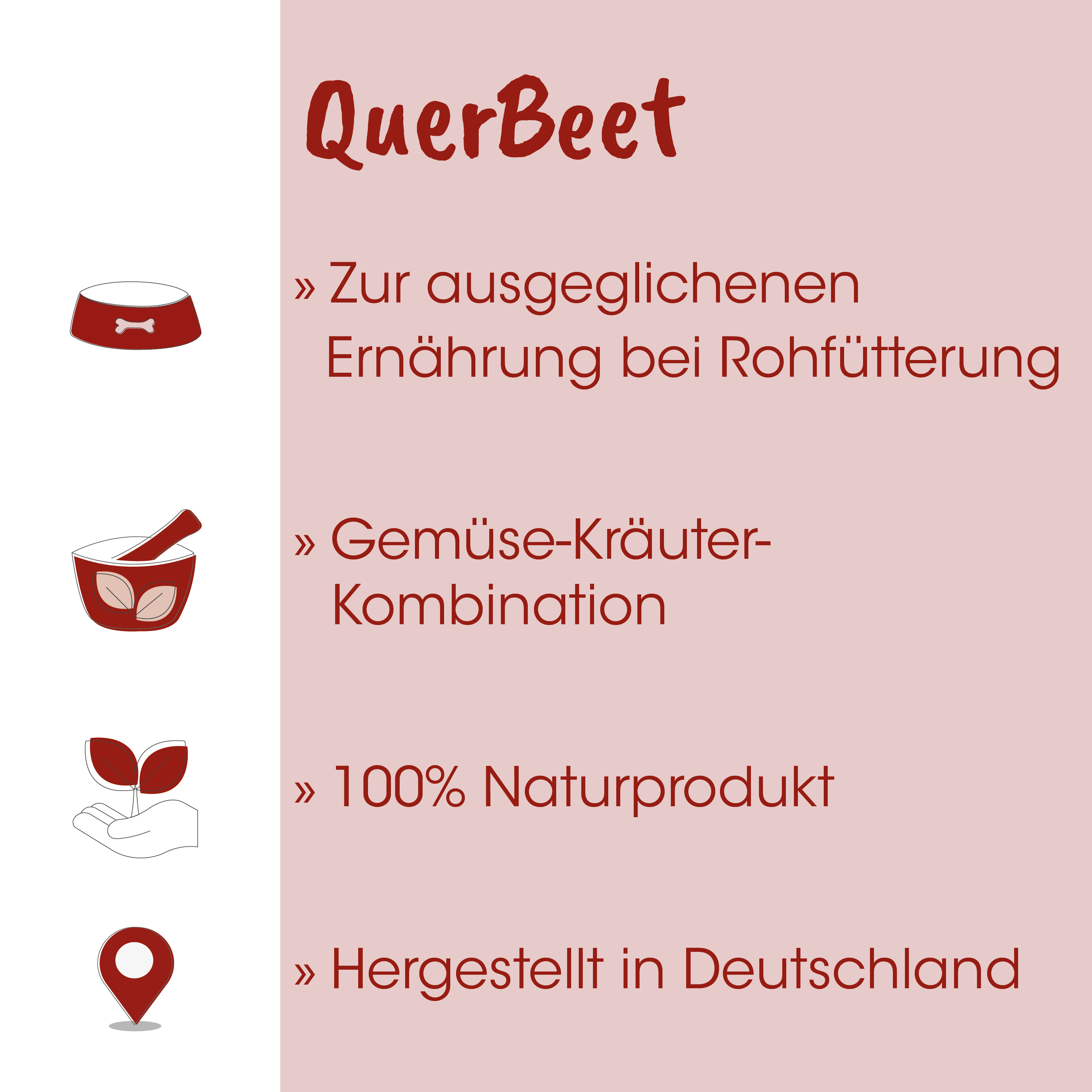 Naturprodukt, Gemüse-Kräuter-Kombination, 50% Naturprodukt, Hergestellt in Deutschland, Schüssel/Bowl