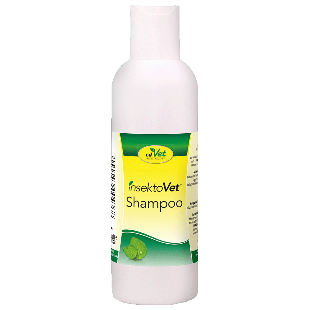 Shampoo, TierShampoo, InsektoVet, pH-haut, grüne Etikette