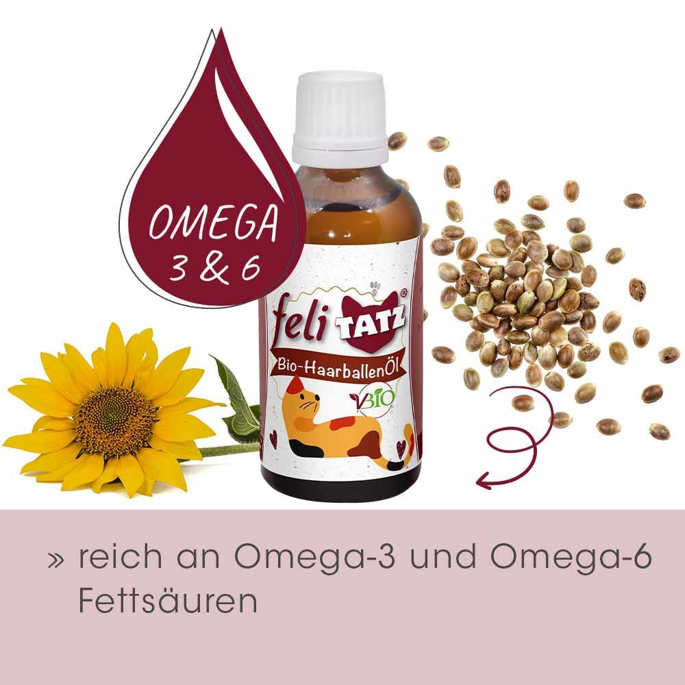 Omega-3, Haaröl, Biologisch, Sonnenblume, Kapsel