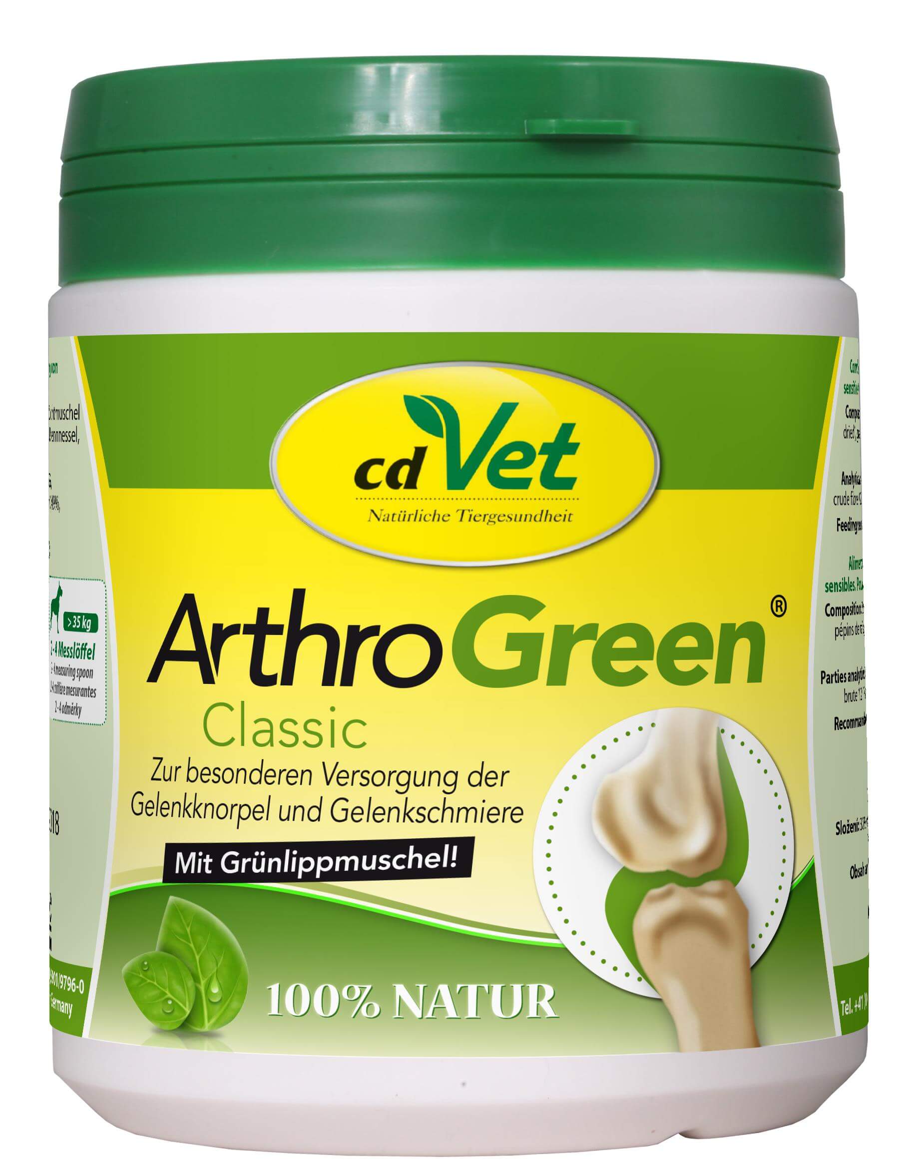 ArthroGreen, Classic, Gelenkcreme, Natur, Grün