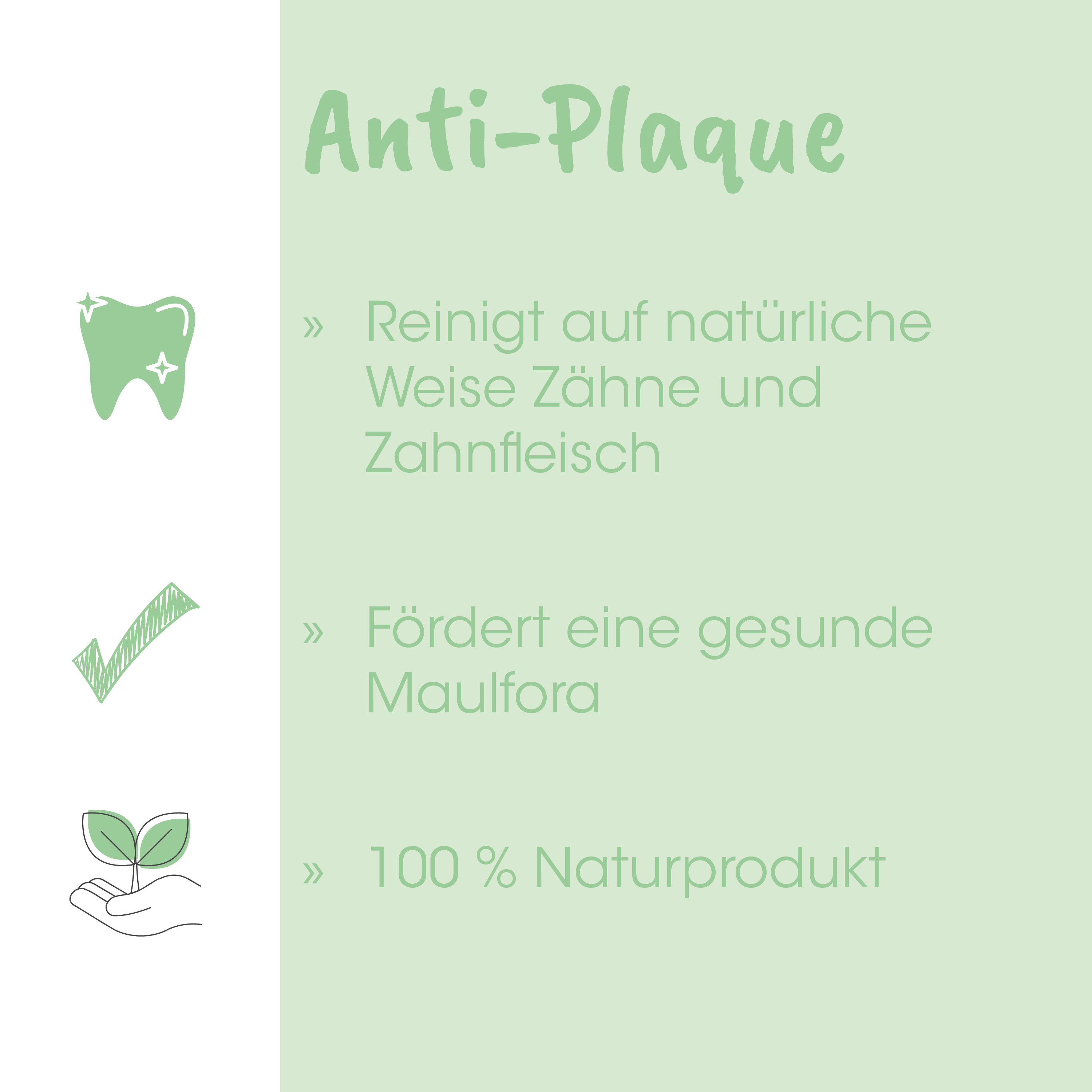 Zahncreme, Anti-Plaque, Zahnpflege, Naturprodukt, Zähne reinigen