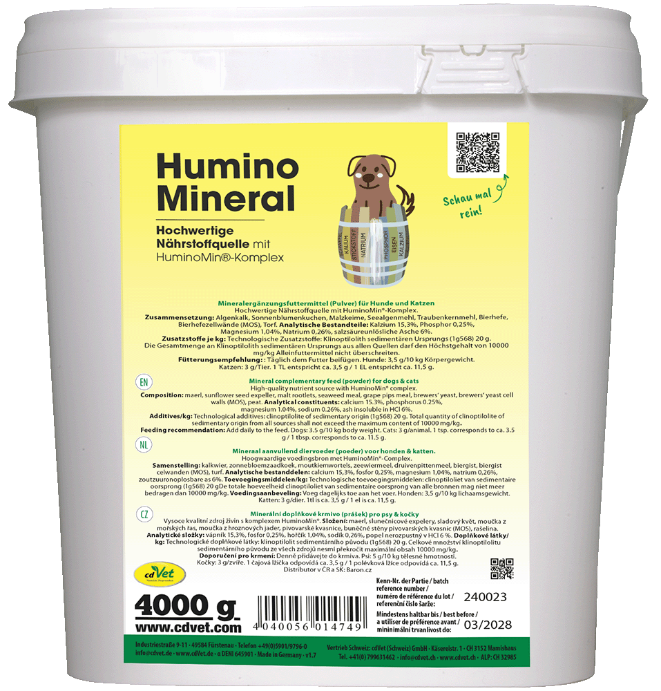 Hundefutter, Mineralfutter, Pulver, Hunde-Nahrung, Katzennahrung