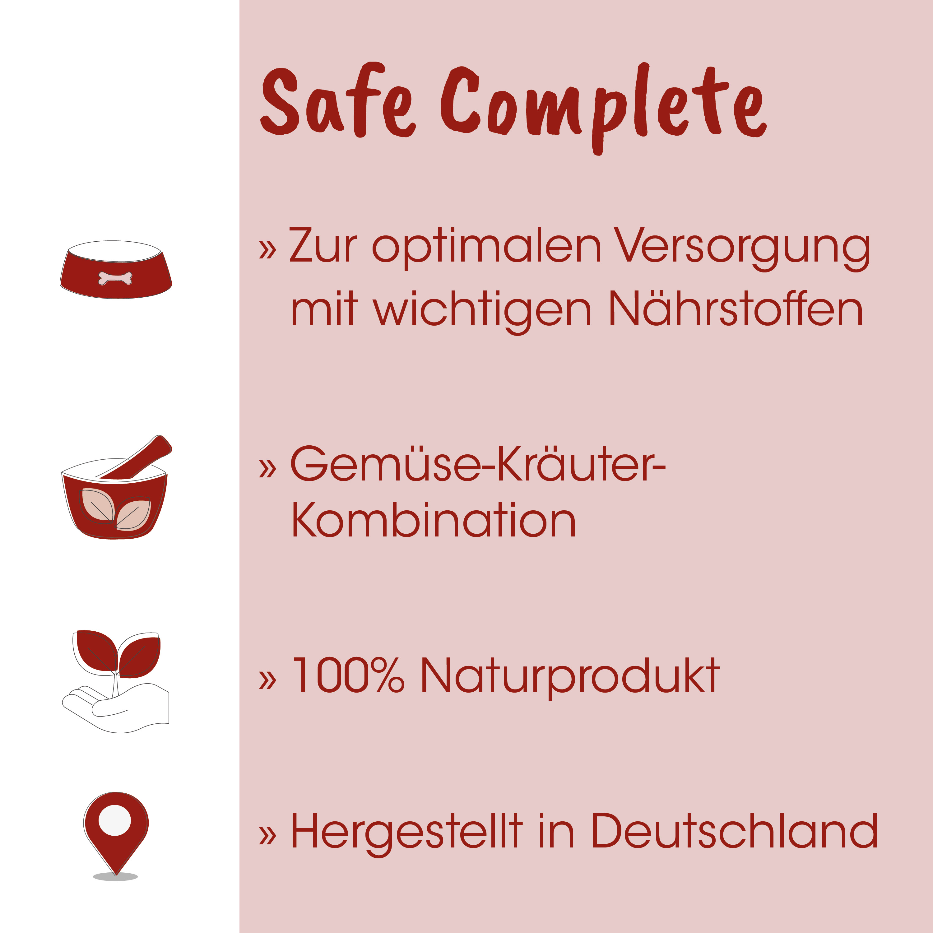 Natürliche Inhaltsstoffe, Gemüse-Kräuter, 100% Naturprodukt, Hergestellt in Deutschland, Nahrungsergänzung
