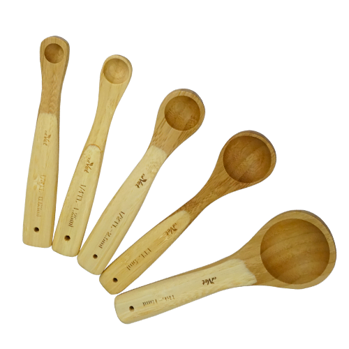 Dosierlöffel-Set aus Bambus Dosierlöffel-Set aus Bambus