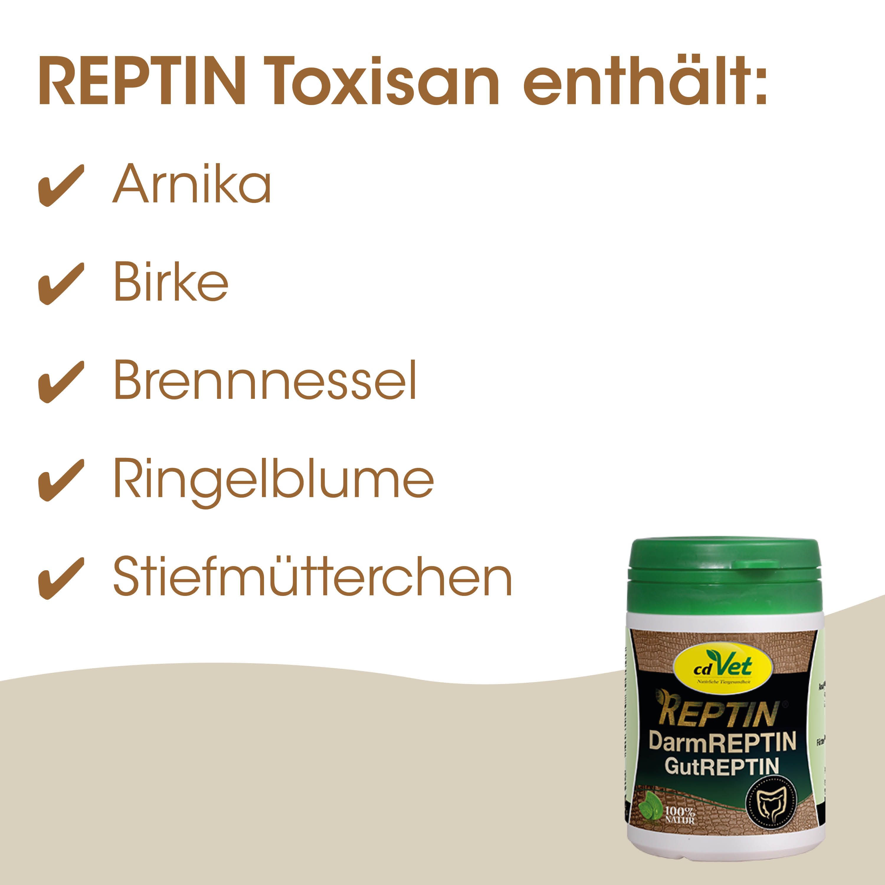 Reptin, DarmReptin, GutReptin, Kapseln, Tiermedizin