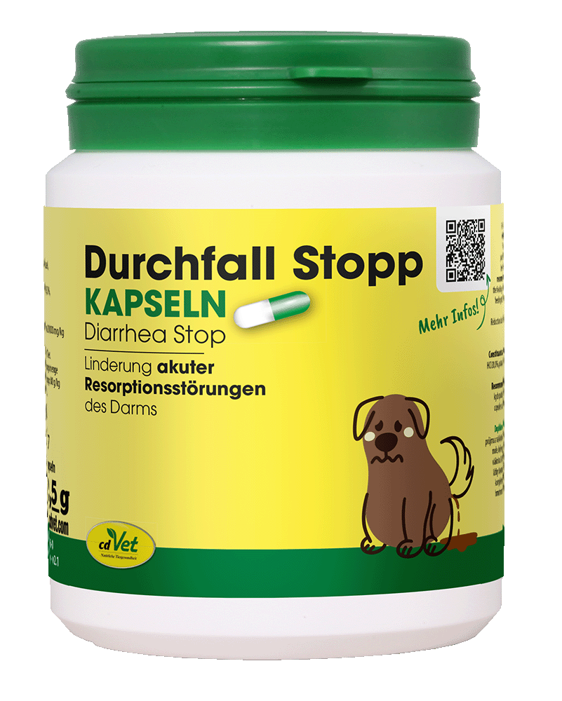 Durchfall Stopp, Kapseln, Tiergesundheit, Darmmittel, Vet Arzneimittel