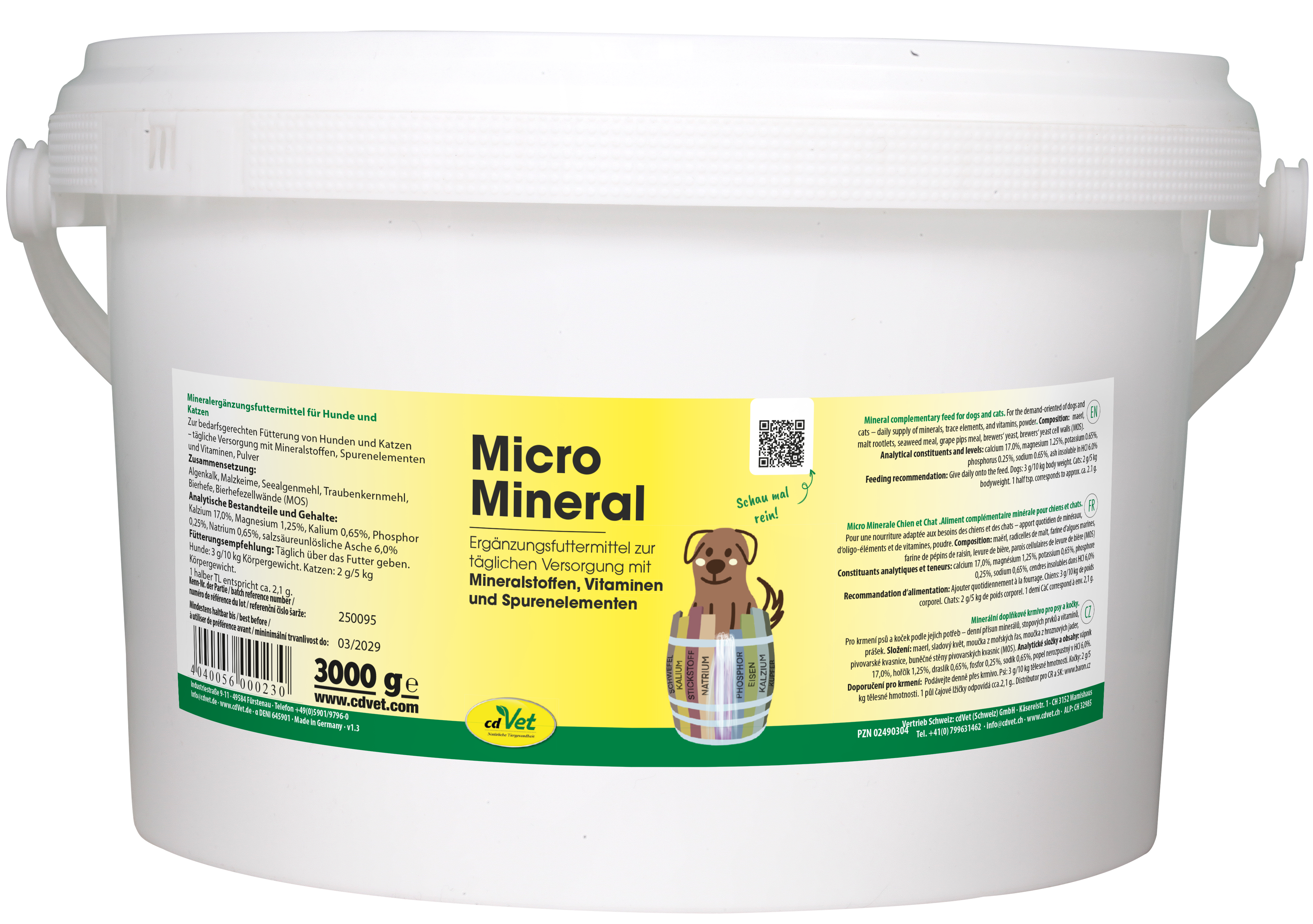 MicroMineral Hund & Katze 3 kg