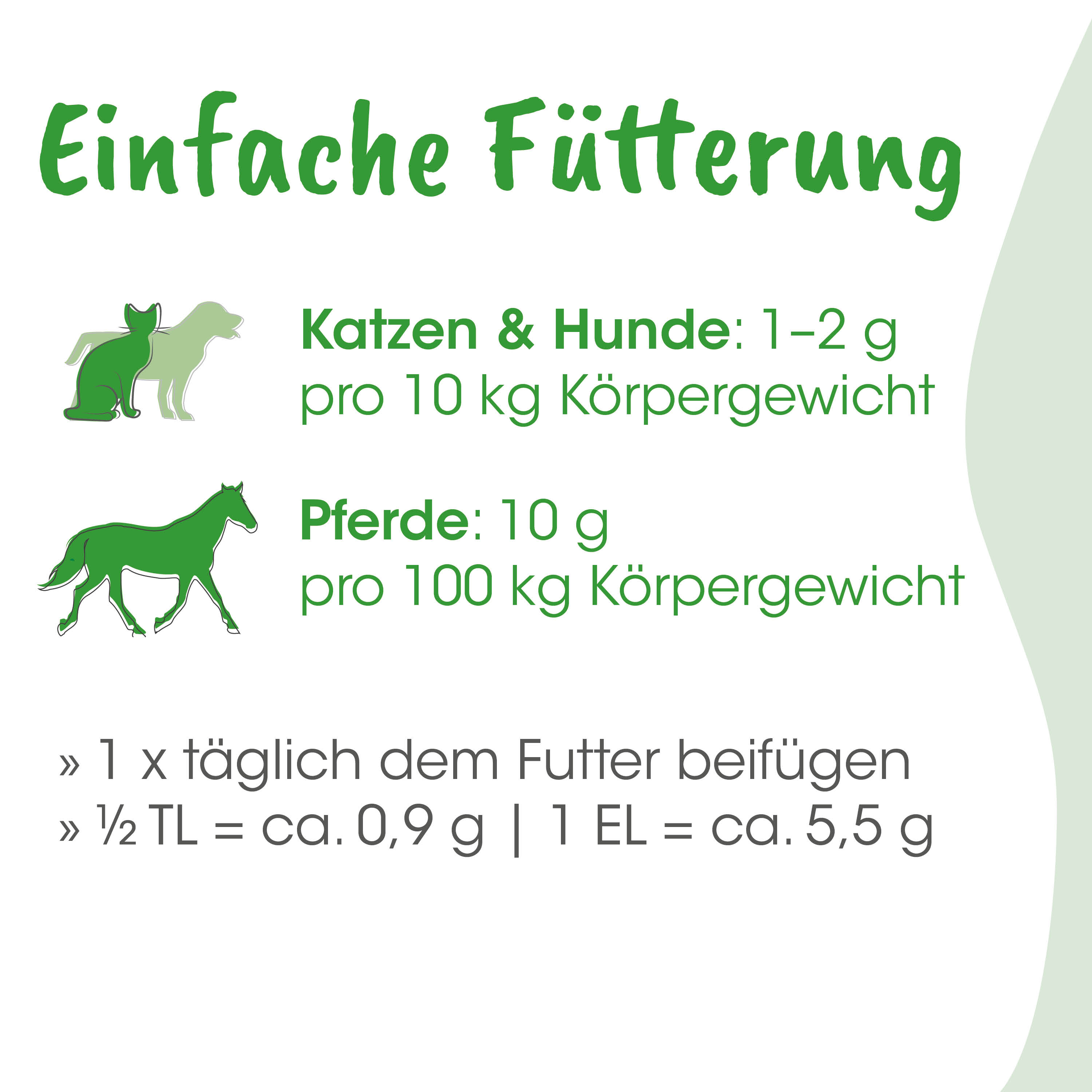 Katzenfutter, Hundefutter, Pferdefutter, Rationierung, Tiernahrung
