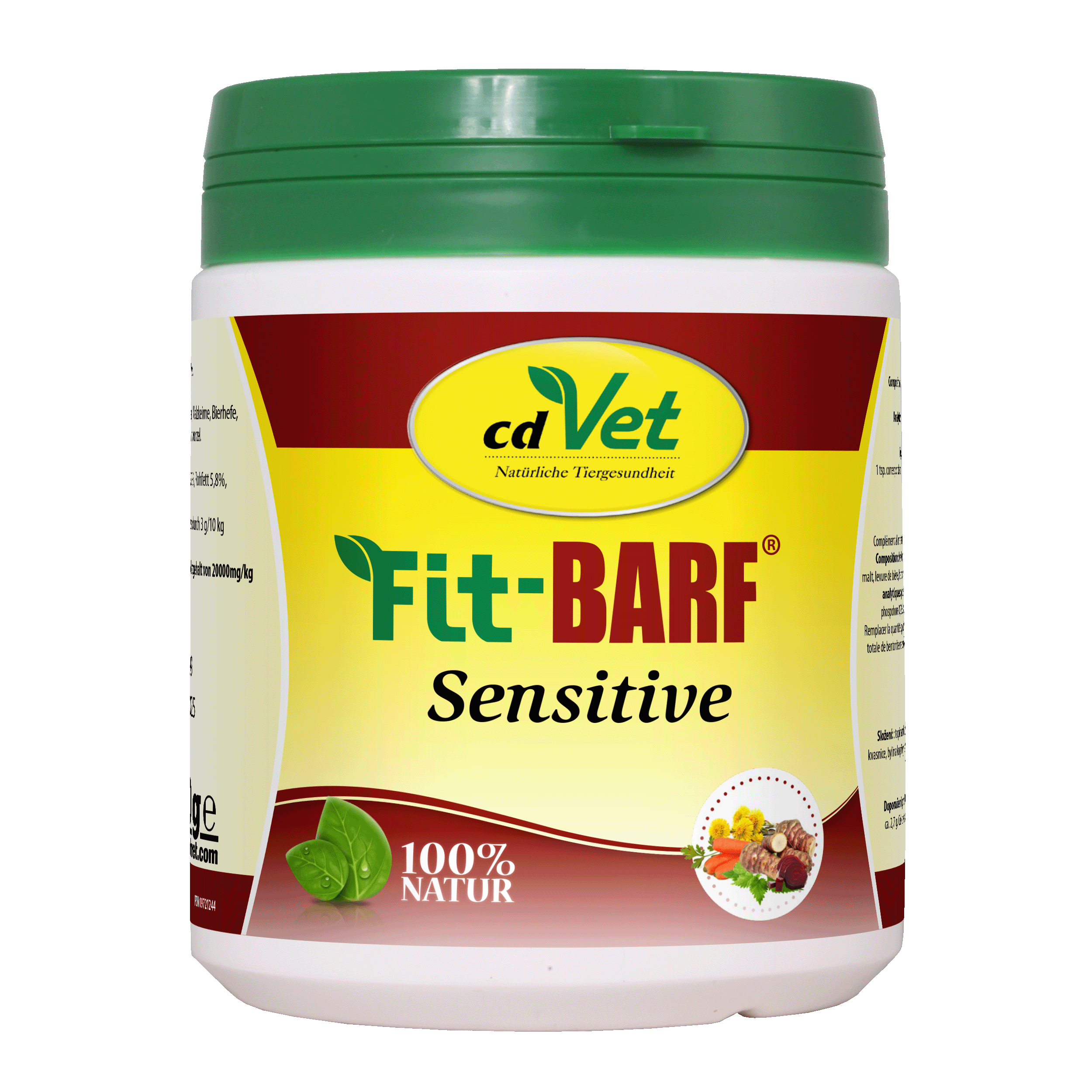 Katzenfutter, Fit-BARF, Sensitive, 100% Natur, Naturformel