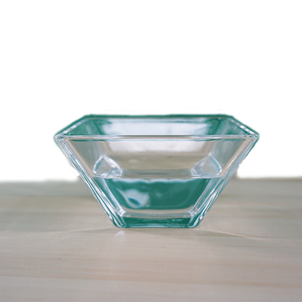glasSchale, quadratischeSchale, klarglas, transparent, Geschirr